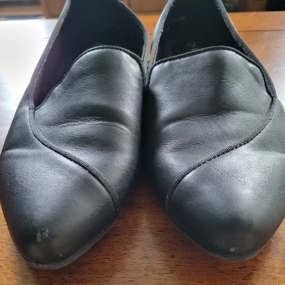 b.o.c. black pointed toe slip on - Picture 2 of 12